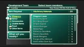 Let's Play Star Ocean Till the End of Time Game+ #72 Refining the Dragoon Laser