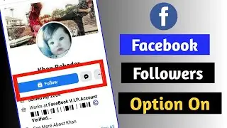 Facebook followers setting || Facebook followers option On || Technical Tricks Ibad