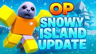 Exploring the Snowy Island UPDATE (Prospecting Roblox)