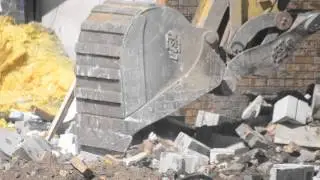 Wexford County Road Commission Offices demolition
