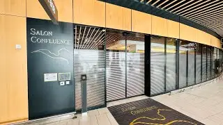 Lyon France Star Alliance Gold Lounge | Salon Confluence | Lufthansa Austrian Brussels Airlines