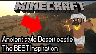 Minecraft - Ancient style Desert Castle ! Best inspiration for building