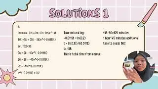 MAT 300 | APPLICATIONS OF FIRST-ORDER DIFFERENTIAL EQUATIONS | NEWTON'S LAW OF COOLING AND WARMING