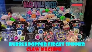 Bubble Popper Fidget Spinner in a Claw Machine!