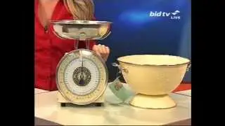 Andy Hodgson explains colanders on Bid TV