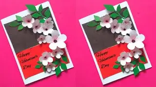 Easy and Beautiful Card For Valentines Day handmade Valentines day card idea / diy Valentines day 