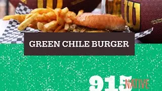 Greenchile Cheese Burger | West Texas Tap House | El Paso, TX