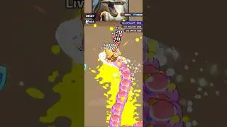 BOSS FIGHT! SNAKE CLASH! #gameplay #gaming #games #mobilegame #fyp #shorts #gamer #snake #gamergirl