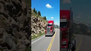 This Truck Driver&rsquo;s View Will Blow Your Mind 😱
