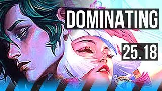 HWEI vs SYNDRA (MID) | Dominating | KR Master | 25.18