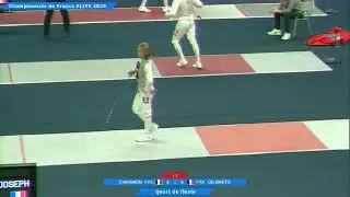 French Championships 2025 SMF - L8 - Eloit Chagnon FRA v Paul Antoine De Badts FRA