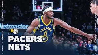Kam Jones with DAGGER to Top Nets as Pacers Pick Up Back-to-Back Wins in NY | Full Game Highlights