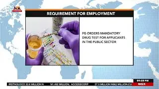 FG Approves Mandatory Drug Test for Public Service Job Applicants