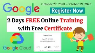 Google Free Online Training Course | Google Free Certification Courses |
