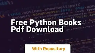 free python books pdf download
