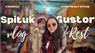 Taking My Daughter to Spituk Gustor | A Winter Day in Ladakh