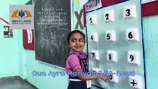 Number learning Method at Bees Land International Mulavoor Muvattupuzha