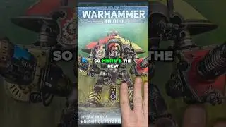 Imperial Knight Defender Unboxing, Build & Magnetization: Is it Worth It? #warhammer40k
