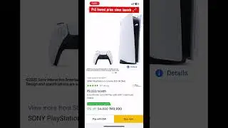 Sony PlayStation 5 restock ..!! #flipkart #lowestprice #sony