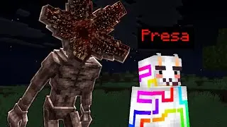 El DEMOGORGON de STRANGER THINGS me CAZ&Oacute; en Minecraft Survival