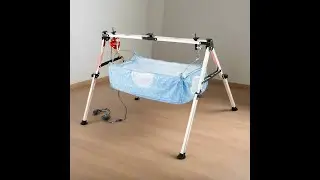 How to assemble the TinyTyke Automatic Baby Cradle Square Pipe - Fully Foldable!?
