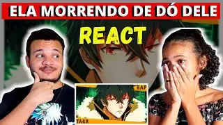 MINHA IRMÃ NÃO OTAKU REAGE AO Rap do Naofumi Tate no Yuusha O HERÓI DO ESCUDO | Takeru Feat. @Enygma