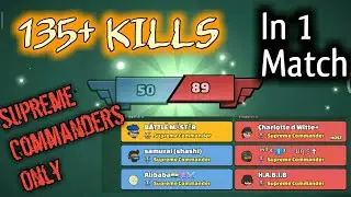 135+ убийств в 1 матче | Только Supreme Commanders | Mini Militia | Лучший игровой процесс |