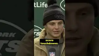 Zach Wilson doesn't blame Jets fans for the boos #shorts
