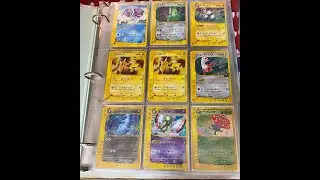 Pokemon Card Binder Purchase: Crystal, Shining, Charizard, Pikachu Mcdonalds, Skyridge, EX, GX