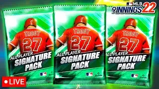 🔴LIVE | MLB 9 Innings 22 - 3 Signature Pack Opening!