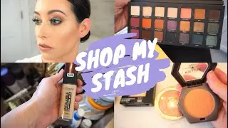 SHOP MY STASH AND GET READY WITH ME!