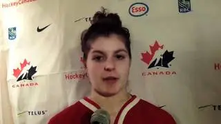 Nov 7 vs Sweden   Laura Fortino