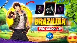 Free Fire Brazilian Dress Combination Like White 444 😍| No Top Up Dress Combination | UP 99