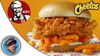 KFC's Cheeto Chicken Sandwich! - Food Review!