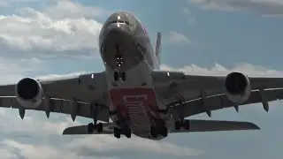Emirates a380  Courier Express takoff