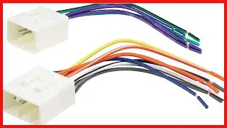 Scosche Wiring Harness for Mazda Reliable Fit, Clear Connections, Lifetime Support