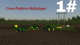 1# часть прохождения Farming USA 2[сеем поле кукурузой готовимся к силосу с другом]
