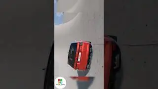 Well of death Range Rover stunt  #gaming #gameplay #shorts #defender #wellofdeath #beamng