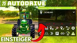 LS25 AUTODRIVE Tutorial🚜: Kurse erstellen, wie ein Experte! #1