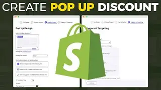 How To Create A Pop Up Discount On Shopify 2025