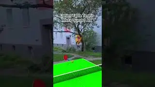Eleven Table Tennis - Meta Quest 3 AR #augumentedreality #eleventabletennis #quest3