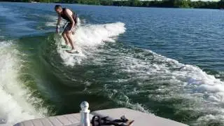 Suck gate wake surfing
