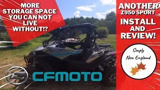 CFMOTO ZFORCE 950 SPORT | Установка и обзор контейнера для хранения TESSERACT