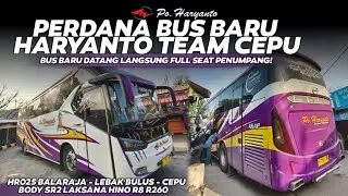 AMUNISI UNIT BARU PEMBELIAN PAK HAJI HARYANTO!!🤩🔥HR025 TEAM CEPU LANGSUNG FULL SEAT BUOSS🏁
