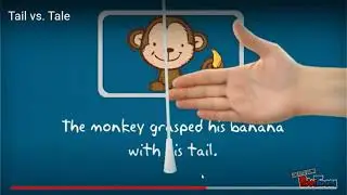 tail and tale homophones - Grade 1