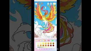 Phoenix Bird#princess coloring