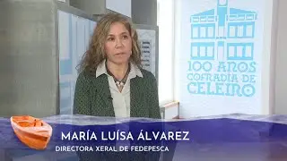 ENTREVISTA A MARIA LUISA &Aacute;LVAREZ, DIRECTORA GENERAL DE FEDEPESCA, EN EL PROGRAMA VIVIR O MAR - TVGA
