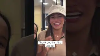 Nameet din si Ms. @AiraLopez !! Thank you sa shoutout!