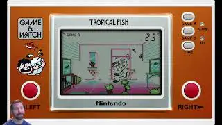 Nintendo Game & Watch: Tropical Fish MAME Gameplay