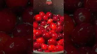 The EASIEST way to make cranberry sauce jam and jelly 🌡️